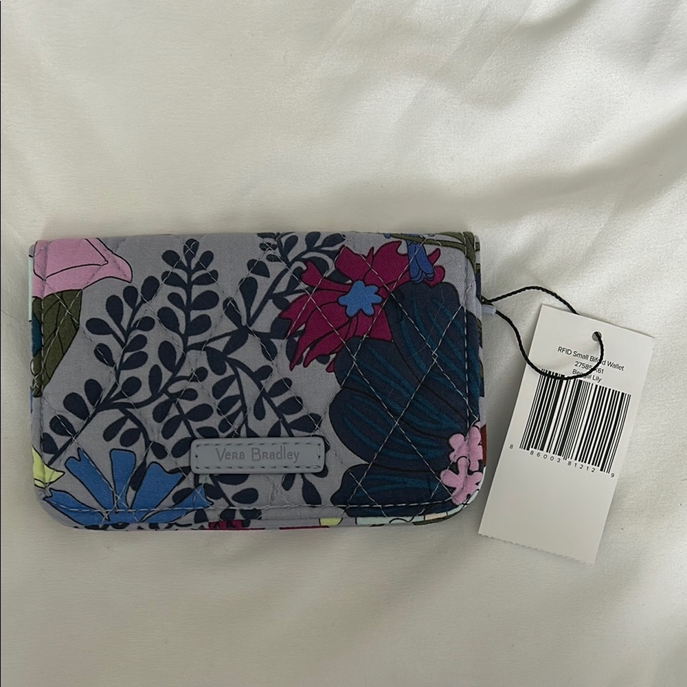 Vera Bradley RFID Bifold Wallet Bengal Lily